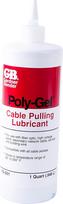 Gardner Bender 79-201 Poly Gel Cable Pull Lubricant 28° C Dries Clear Line & Fiber Cable Insulation Squeeze Bottle Blue