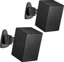 Garsiakalbių sieninis laikiklis, skirtas „Samsung“ SWA-9250S/9500S/9200S/9100S/9000S/8500S belaidžių galinių garsiakalbių rinkiniui – reguliuojamas pakreipimas ir pasukimas, tvirtas metalinis laikiklis, išlaikantis iki 22 lbs, pora