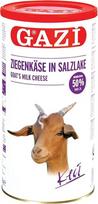 Gazi ožkos sūris sūryme - 1 x 800 g metalinė skarda - ožkos sūris Keci Peyniri Ožkos sūris 50% riebumo, 100% ožkos pienas, švelnus, sūryme, mikrobiologinė laboratorija, vegetariškas, Halal, be glitimo