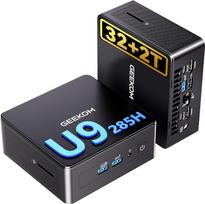 GEEKOM Mini PC IT15, „Intel Core Ultra 9 285H“, 32GB DDR5 ir 2 TB SSD | Iki 128GB RAM ir 8 TB atminties, 99 TOPS AI našumas, „Wi-Fi 7“, 8K 120 Hz ir „Windows 11“ – vaizdo redagavimui ir žaidimams