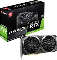 GeForce RTX 3060 | 12GB GDDR6, 1807 MHz, PCI Express 4-osios kartos, 192 bitų, 3x DP v 1.4a, HDMI 2.1 (palaiko 4K @ 120 Hz)