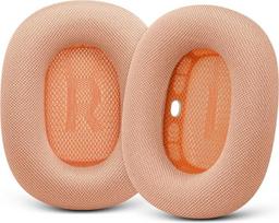 GEVO tinklinės medžiagos ausų pagalvėlės „AirPods Max 1 ir 2“ ausinėms – oranžinės