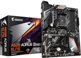 GIGABYTE A520 AORUS Elite pagrindinė plokštė – palaiko AMD Ryzen 5000 serijos AM4 procesorius, 5+3 fazių „Pure Digital“ VRM, iki 4733 MHz DDR4 (OC), PCIe 3.0 x4 M.2, GbE LAN, USB 3.2 Gen2