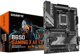 GIGABYTE B650 Gaming X AX V2 (rev. 1.0) AM5 LGA 1718 AMD B650 ATX DDR5, trys M.2 lizdai, PCIe 5.0, USB 3.2 Gen2x2 Type-C, AMD Wi-Fi 6E, „Realtek“ 2,5GbE LAN