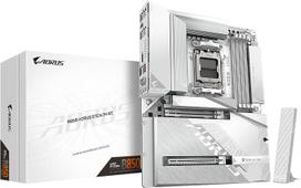 GIGABYTE B850 AORUS Stealth Ice pagrindinė plokštė – palaiko AMD Ryzen 9000 serijos procesorius, skaitmeninį 14+2+2 fazių VRM, iki 8200 MHz DDR5 (OC), 2x PCIe 5.0 + 2x PCIe 4.0 M.2, „Wi-Fi 7“, 5GbE LAN