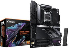 GIGABYTE B850 AORUS Elite WIFI7 AMD AM5 LGA 1718 pagrindinė plokštė, ATX, DDR5, 3 M.2 lizdai, PCIe 5.0, USB-C, WIFI7, 2,5GbE LAN, „EZ-Latch“, 5 metų garantija