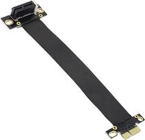 GINTOOYUN PCIE 90° PCI-Express 3.0 prailginimo kabelis, 18 cm