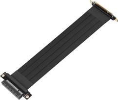 GINTOOYUN PCI-E X8 prailginimo kabelis, PCI-Express 3.0 X8 prailginimo adapteris, jungtis: 90 laipsnių PCIE-X8 „patinas“ į 180 laipsnių PCIE-X8 „patinas“ prailginimo kabelis vaizdo plokštei (11,18 colių) (1 tipo)
