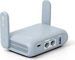 GL.iNet GL-MT3000 (Beryl AX) Mobilusis kelioninis maršrutizatorius, "WiFi 6" maršrutizatorius, VPN mobilusis WLAN maršrutizatorius, kišeninis "WiFi", 2,5G "Gigacube" prievadas, kelioninis WLAN prieigos taškas šviesolaidiniam modemui, "Openwrt/Wireguard/Ho
