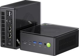 GMKtec K8 Plus mini kompiuteris su „Ryzen 7 8845HS“ procesoriumi (8K/16T, iki 5,1 GHz) 16GB DDR5, 1 TB SSD mini žaidimų kompiuteris su 4K keturių ekranų palaikymu, Type-C, „Wi-Fi 6“, „BT 5.2“, „Oculink“, dviem 2,5 G LAN jungtimis, HDMI 2.1, USB4