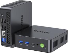 GMKtec K17 AI mini kompiuteris su „Intel Core Ultra 5 226V“ procesoriumi, iki 4,5 GHz, 16GB LPDDR5X, 1 TB SSD, „97 Tops AI“, „Intel Arc 130V“ su dviem M.2 Gen5+Gen4 lizdais (iki 16 TB), USB4, 8K trijų ekranų palaikymas, „Wi-Fi 6E“, kompaktiškas stalinis