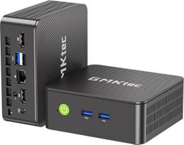 GMKtec „Mini PC“ N95 (Turbo 3,4 GHz) 8GB DDR4, 256GB SSD stalinis kompiuteris, 4K dvigubas HDMI ekranas / 3 USB 3.2 jungtys / „Wi-Fi 5“, „Bluetooth 5.0“ / RJ45 Ethernet, „Nucbox G3S“