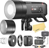 GODOX AD400 Pro II AD400Pro II 2.4G TTL 1/8000 HSS 400Ws lauko blykstė, 21.6V/2600mAh baterija, 0.01-1s recirkuliacija, 460 blyksnių su pilna galia, skirta Canon, Sony, Nikon, Fujifilm, Olympus, Panasonic ir kt.