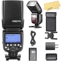 Godox V860III-N fotoaparato blykstė Nikon fotoaparatui Speedlite Light, 2.4G HSS 1/8000s, 480 pilno galingumo blyksnių, 7,2 V/2600 mAh ličio jonų akumuliatorius, 0,01-1,5 s įkrovimo laikas, 10 lygių LED reguliavimo lempa