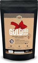 Gold360 Swim 1000 ml auksinių žuvelių ėdalas, spalvą paryškinantis aukščiausios kokybės ėdalas sodo tvenkinių žuvims su spirulina