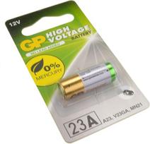 GP 23a 12 V aukštos įtampos šarminė baterija MN21 23a LRV08 K23A E23