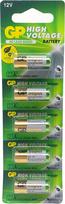 GP Batteries 23AE A23 12v šarminės baterijos (5 v pakuotė)