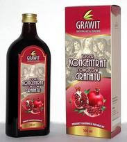 GRAWIT 100 % granatų vaisių koncentratas, 500 ml