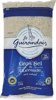 Gros Sel de Guérande - 5 kg rupios jūros druskos - prancūziška nerafinuota rupi druska, tinkama ir druskos malūnėliams