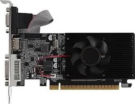 GT 210 vaizdo plokštė 1GB DDR3, 64 bitų, HDMI VGA DVI, kompiuterio vaizdo vaizdo plokštė, "PCI Express 2.0", su tyliu aušinimo ventiliatoriumi