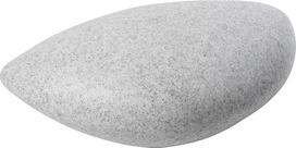 GTV „Marmo Stone“ lauko šviestuvas, skersmuo 60 cm, sodo rutulys su 2 E27 lizdais, 2,5 m ilgio laidu, akmens imitacija, atspari oro sąlygoms sodo lempa, pagaminta iš polikarbonato, šviesos rutulys vejai ir lauko erdvėms