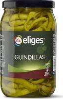 Guindillas, marinuoti žalieji pipirai, 750 g stiklinė, ispaniškas čili patiekalas