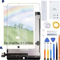 H&LYCYJ Display Bildschirm für iPad Pro 9.7 (2016) A1673 A1674 A1675 LCD Bildschirm Ersatz Assembly with kit (weiß)