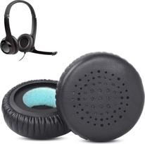 H390 ausinių pagalvėlės, „HAIZEEN“ ausinių pagalvėlės, suderinamos su „Logitech H390“ belaidėmis ausinėmis. Atsarginės ausinių pagalvėlės (iš „Protein Skin“ medžiagos / atminties putų)