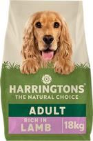 Harringtons Complete sausas ėdalas suaugusiems šunims, ėriena ir ryžiai, 18 kg, pagamintas iš grynų natūralių ingredientų