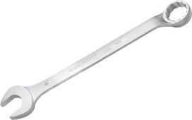 HAZET 600N-75 810 mm 12-kampis profiliuotas poliruotos galvutės kombinuotas raktas - Chromuotas | SW 75, išorinis dvigubo šešiakampio profilis, chromo-vanadis, chromuotas, poliruota galvutė, DIN 3113 A forma, ISO 3318, ISO 7738