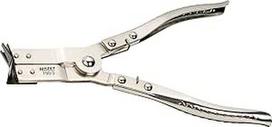 HAZET 790-3 220 mm stūmoklinio žiedo replės su nikeliuotu laikikliu - nikeliuotos