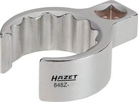 HAZET 848Z-27 12-kampis profiliuotas raktas su uždaru galu – įvairių spalvų | SW 27, 3/8 colio (10 mm) kvadratinis tuščiaviduris įtvaras, išorinis profilis – dvigubas šešiakampis, SW 27 mm, išėjimo skersmuo 40,5 mm, 98 g