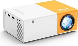 HD projektorius, PVO WiFi projektorius, nešiojamasis projektorius, išmanųjį telefoną galima prijungti prie mini projektoriaus per WiFi, suderinamas su išmaniuoju telefonu, planšetiniu kompiuteriu, nešiojamuoju kompiuteriu, TV Stick ir USB atmintuku (YG300