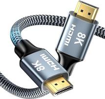 HDMI 2.1 kabelis, 6 m – 8K @ 60 Hz, 4K @ 120 Hz, 48Gbps, didelės spartos