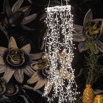 hellum LED žiedas su šviesa ir laikmačiu, reguliuojamas, 640 šiltos baltos šviesos diodų, žiedo skersmuo 20 cm, aukštis 1,2 m, su 15 pasakų žibintų, skirtų naudoti lauke, Kalėdų dekoracijoms, vestuvių dekoracijoms, sodo dekoracijoms, 578669