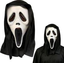 Helovino siaubo kaukė su klyksmu, bauginanti kaukė su klyksmu, „Ghostface“ kaukė su klyksmu, realistiški cosplay rekvizitai vyrams ir moterims, Helovino kostiumai, kaukių balas, karnavalas