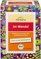 Herbaria Im Wandel Menopauzės arbata Organic 15FB - ekologiška žolelių arbata su raudonaisiais dobilais ir moteriškuoju plauku, žolelių arbatos mišinys - malonumas menopauzės metu, 2 vnt. (2 x 15FB)
