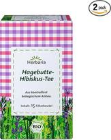 Herbaria Šermukšnių hibiskų arbata 15FB, 2 pakuotės (2 x 30 g) - ekologiška