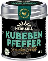 HERBARIA Kubos pipirai, ekologiški kubebų pipirai (nesusmulkinti grūdai), 45 g