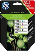 Hewlett Packard HP Nr. 950XL/951XL rašalo kasetė Combo Multi Pack CMYK Ref C2P43AE Pakuotė 4 113909