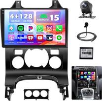 Hikity 4+128G Android 15 automobilinis radijas Peugeot 3008 5008 2009-2015, 9 colių ekrano radijas su belaidžiu CarPlay Android Car Bluetooth navigacija GPS WiFi EQ Dvigubas USB ir atbulinės eigos kamera