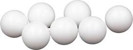 HKVTVCYPYA 1'' 25,4 mm Delrin Polyoxymethylen POM/Celcon Vollkunststoffkugeln for Kugelhähne und Lager mit geringer Belastung(5vnt)