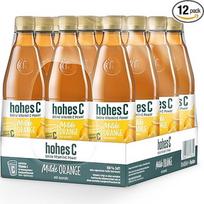 hohes C Mild Orange (12 x 0,5 l), 100% sultys, apelsinų sultys, vitaminas C, be pridėtinio cukraus pagal įstatymą, mažiau rūgšties, veganiškas