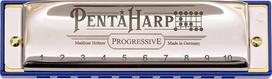 HOHNER „Pentaharp“ M21BX-EM armonika, E-moll, nerūdijančio plieno