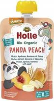 HOLLE Pouchy Pana Persikų persikų, abrikosų ir bananų su spelta (12 x 100 g)
