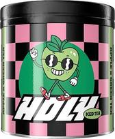 HOLY Iced Tea Apple x Green Tea, 50 porcijų su antioksidantais ir supermaistu, ledinė arbata be cukraus, su atsipalaidavimo formule, veganiška, 100 % natūralių vaisių skonių
