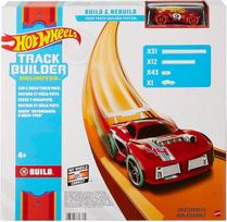Hot-Wheels FTL69 - Automobilis ir mega trasos rinkinys, žaislinė automobilių lenktynių trasa nuo 4 metų
