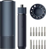 HOTO elektrinių atsuktuvų rinkinys su 12 antgalių, 3 sukimo momentai iki 4 N.m, 220 aps/min, 1500 mAh akumuliatorius, 3,6 V magnetinis elektrinis atsuktuvas su LED šviesa, skirtas baldų ir kompiuterių remontui