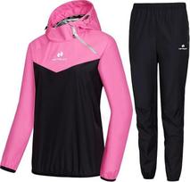 HOTSUIT Sweat Jacket / Sweat Suit Women's Sauna Tracksuit Sports Suit Sweat Suit Fitness Training Jacket Sauna Trousers Nano Silver V2.0