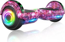 Hoverboard su LED žibintais, LED šviesos ratai, savarankiškai balansuojanti Hoverboard su aktyvaus balanso technologija, nuo 5 metų